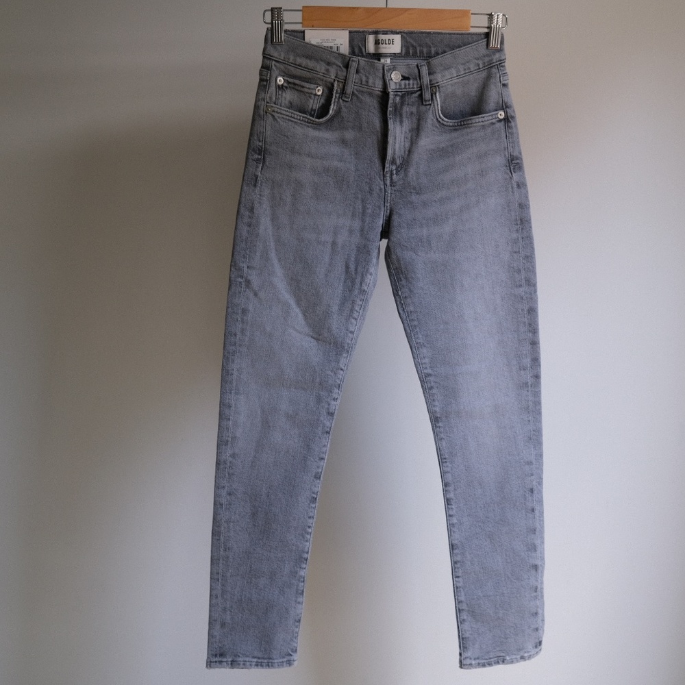 AGOLDE Toni mid rise jeans